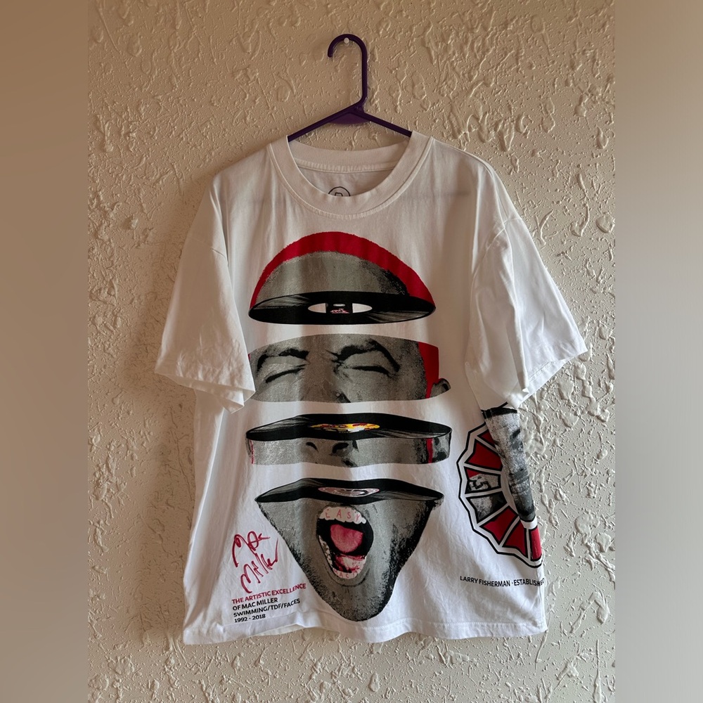 Mac Miller shirt from the Reckless drop